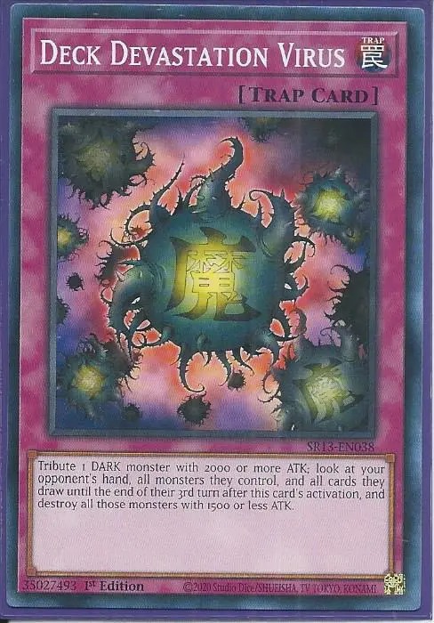 SR13-EN038 Deck Devastation Virus – Common