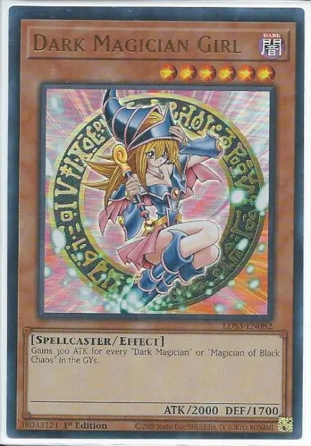 LDS3-EN082 Dark Magician Girl (Gold) - Ultra Rare |