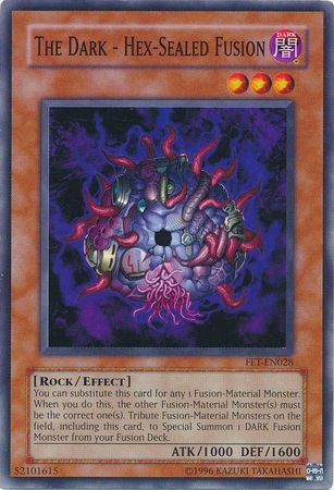 kaka FET-EN028 - The Dark - Hex-Sealed Fusion - Common 1st Edition