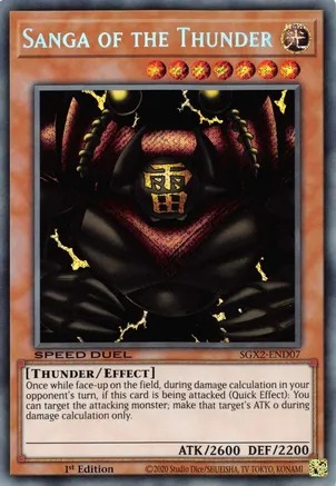 SGX2-END07 - Sanga of the Thunder - Secret Rare