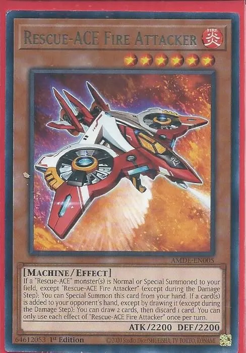 AMDE-EN005 Rescue-ACE Fire Attacker – Rare