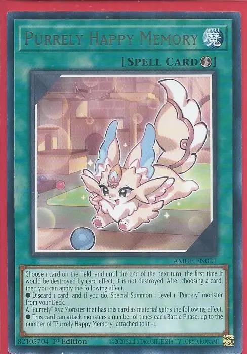 AMDE-EN021 Purrely Happy Memory – Rare