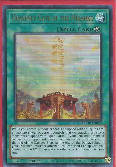AMDE-EN028 Heavenly Gate of the Mikanko – Ultra Rare