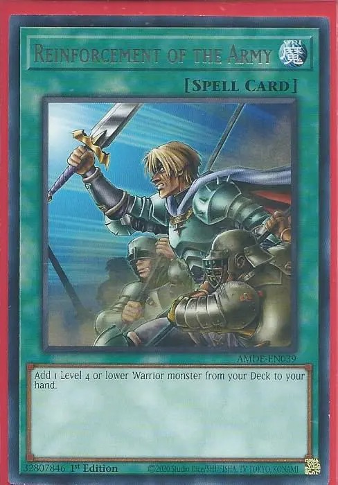 AMDE-EN039 Reinforcement of the Army – Rare