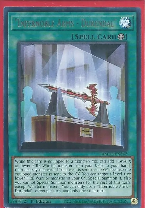 AMDE-EN042 “Infernoble Arms – Durendal” – Rare