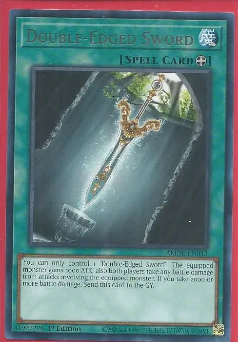AMDE-EN043 Double-Edged Sword – Rare