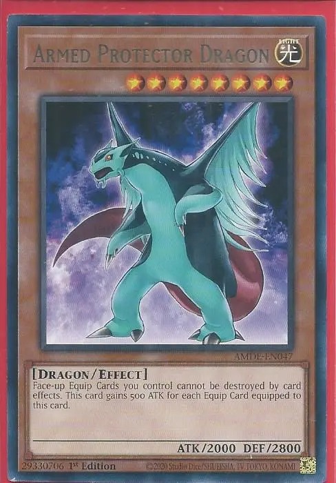 AMDE-EN047 Armed Protector Dragon – Rare