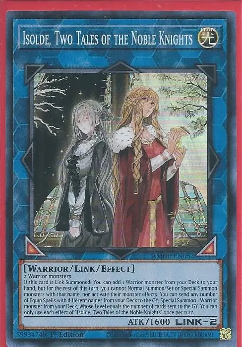 AMDE-EN052 Isolde, Two Tales of the Noble Knights – Super Rare