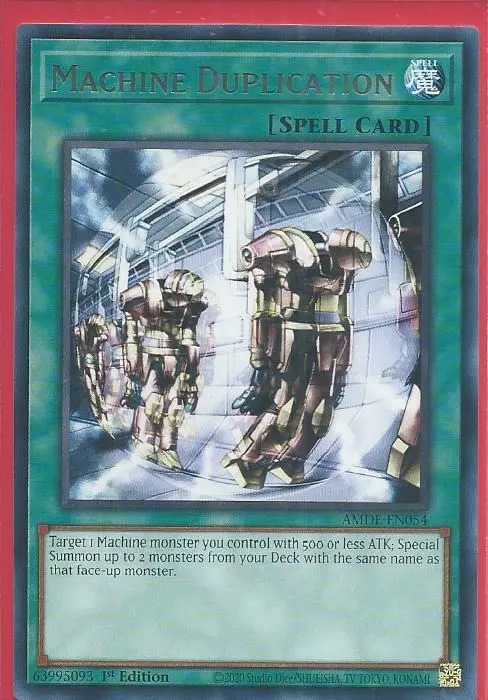 AMDE-EN054 Machine Duplication – Rare