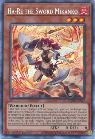 AMDE-EN025 - Ha-Re the Sword Mikanko - Collector's Rare