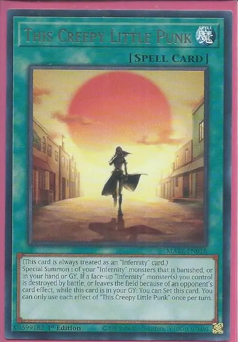 MAZE-EN018 This Creepy Little Punk – Rare