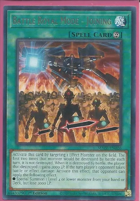 MAZE-EN026 Battle Royal Mode – Joining – Rare