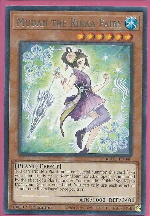 MAZE-EN048 Mudan the Rikka Fairy – Rare