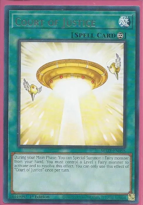 MAZE-EN058 Court of Justice – Rare