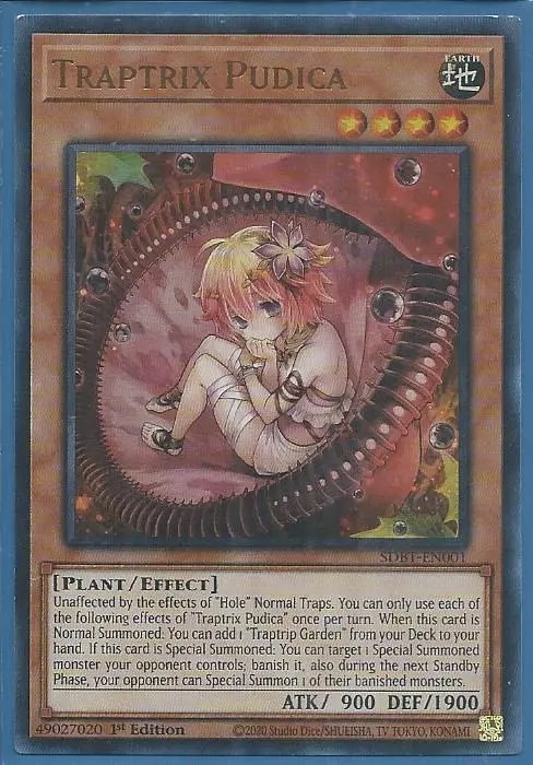 SDBT-EN001 Traptrix Pudica – Ultra Rare