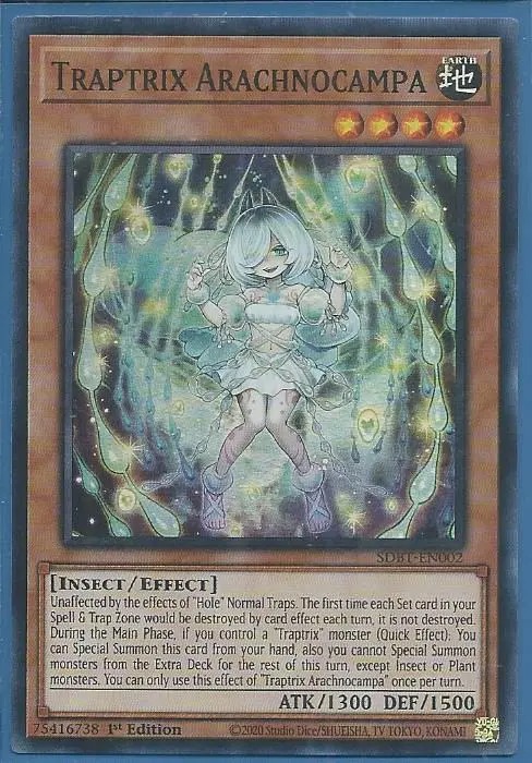 SDBT-EN002 Traptrix Arachnocampa – Super Rare