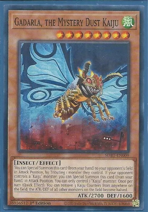 SDBT-EN009 Gadarla, the Mystery Dust Kaiju – Common