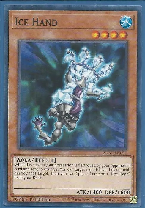 SDBT-EN021 Ice Hand – Common