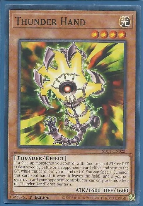 SDBT-EN022 Thunder Hand – Common