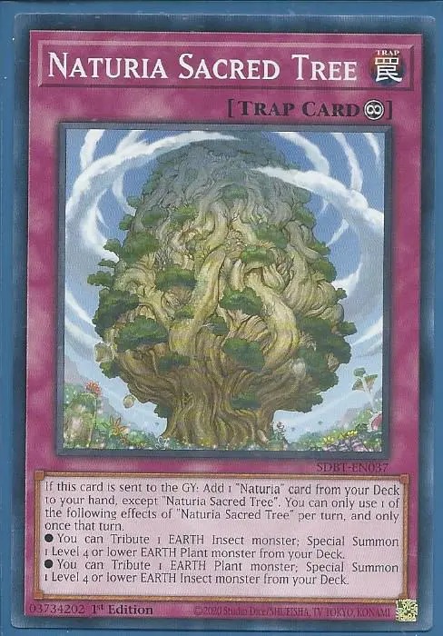 SDBT-EN037 Naturia Sacred Tree – Common