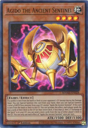 kaka MAMA-EN028 Agido the Ancient Sentinel - Ultra Rare - 1st Edition - Near Mint 1