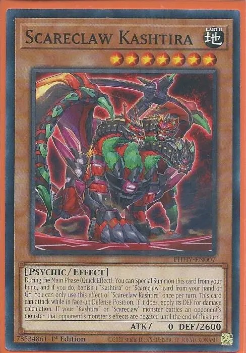 PHHY-EN007 Scareclaw Kashtira – Common