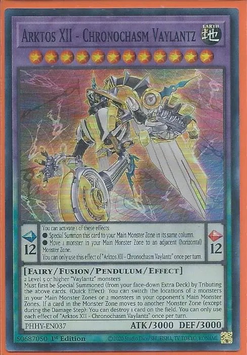 PHHY-EN037 Arktos XII – Chronochasm Vaylantz – Super Rare