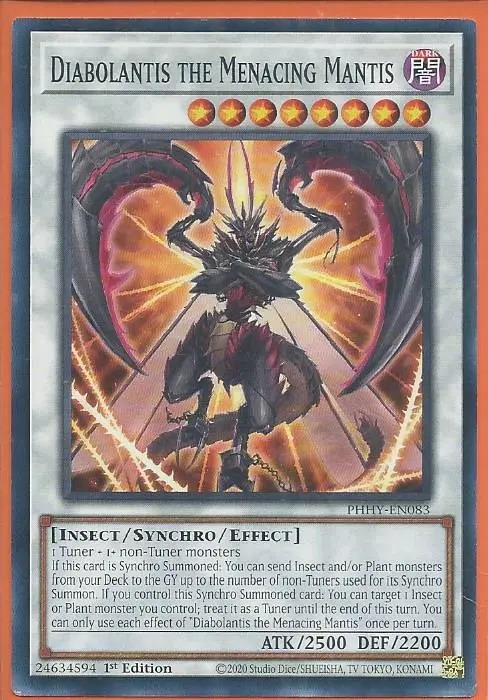 PHHY-EN083 Diabolantis the Menacing Mantis – Common