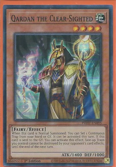 PHHY-EN095 Qardan the Clear-Sighted – Super Rare