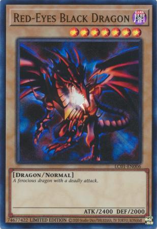 LC01-EN006 - Red-Eyes Black Dragon - Ultra Rare Limited Editon (25th Anniversary Edition)