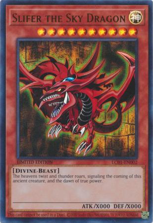LC01-EN002 - Slifer the Sky Dragon - Ultra Rare Limited Editon (25th Anniversary Edition) - Vị thần Ai Cập