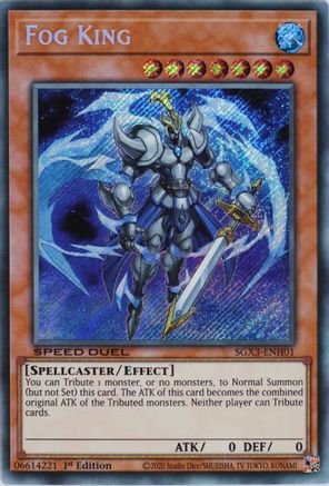 SGX3-ENH01 - Fog King - Secret Rare