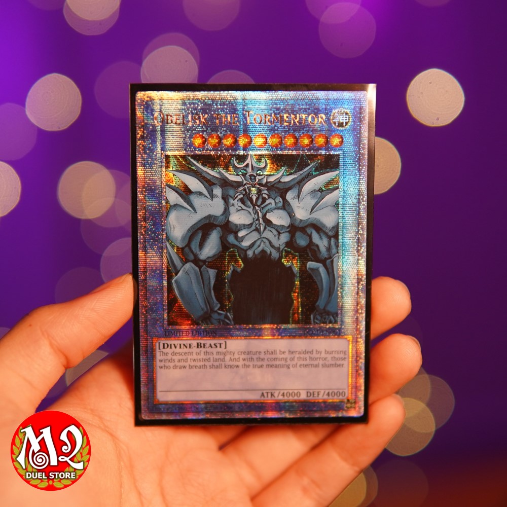 LC01-EN001 - Obelisk the Tormentor - Quarter Century SECRET RARE - Vị thần Ai Cập