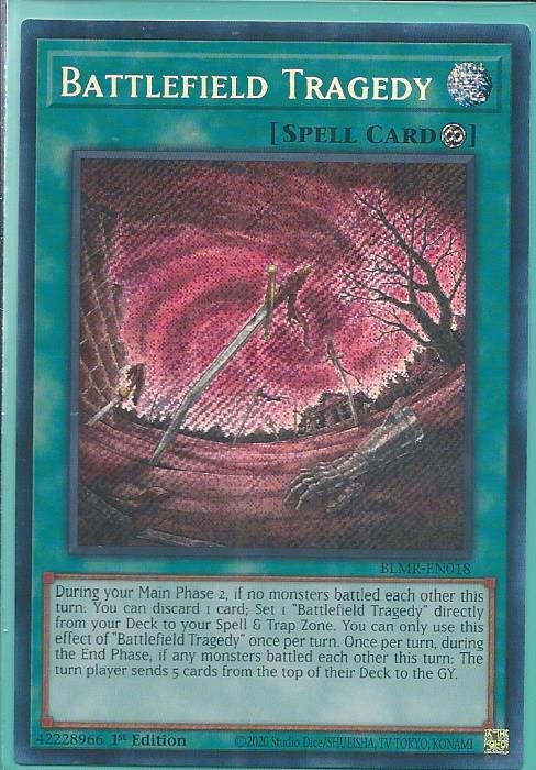 BLMR-EN018 Battlefield Tragedy – Secret Rare