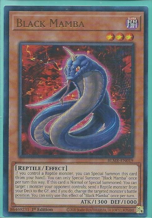 BLMR-EN019 Black Mamba – Ultra Rare