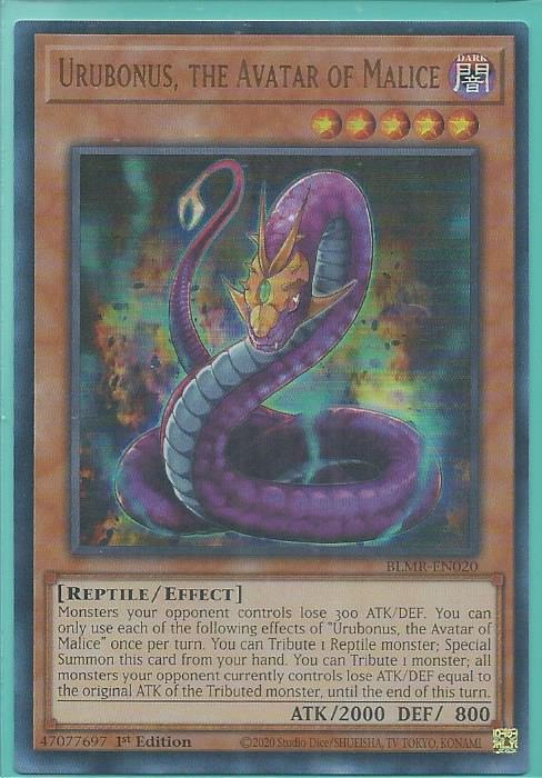 BLMR-EN020 Urubonus, the Avatar of Malice – Ultra Rare