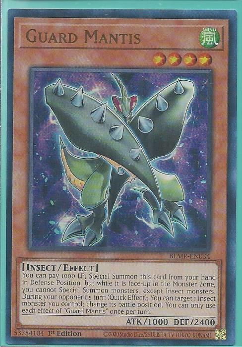 BLMR-EN034 Guard Mantis – Ultra Rare