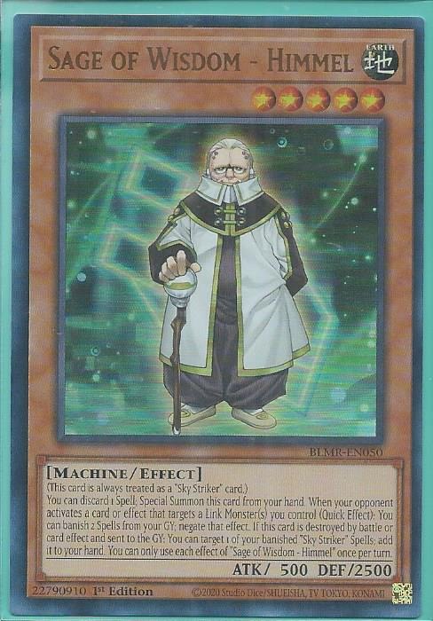 BLMR-EN050 Sage of Wisdom – Himmel – Ultra Rare
