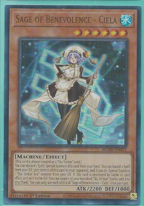 BLMR-EN051 Sage of Benevolence – Ciela – Ultra Rare