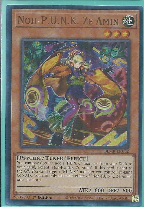BLMR-EN062 Noh-PUNK Ze Amin – Ultra Rare