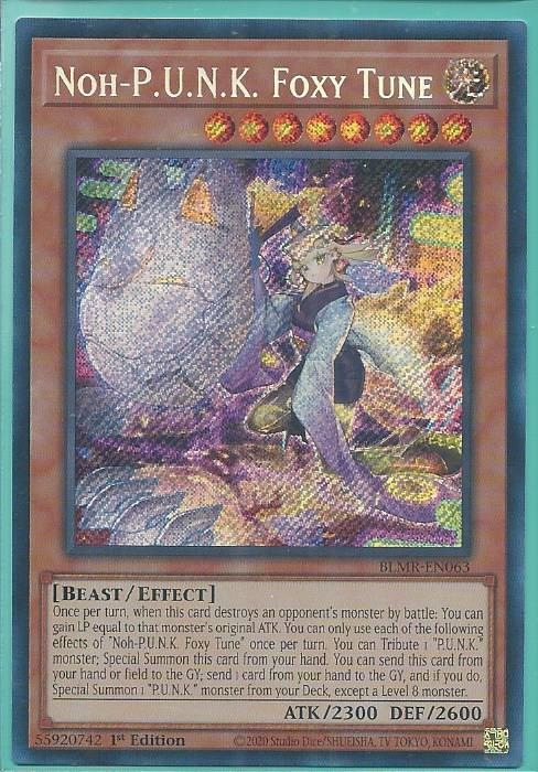 BLMR-EN063 Noh-PUNK Foxy Tune – Secret Rare