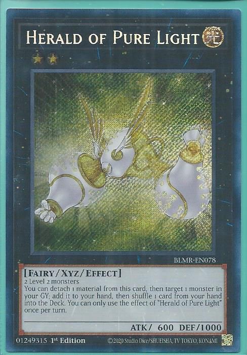 BLMR-EN078 Herald of Pure Light – Secret Rare