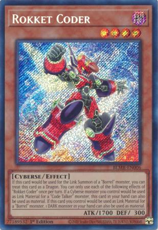 BLMR-EN006 - Rokket Coder - Secret Rare