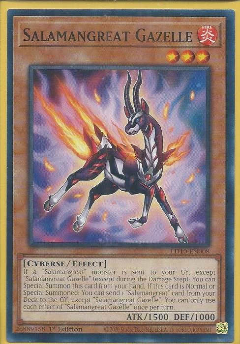 LD10-EN008 Salamangreat Gazelle – Common