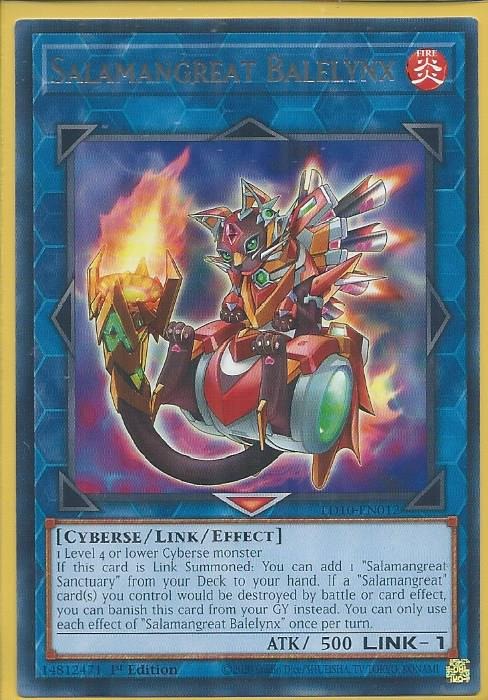 LD10-EN012 Salamangreat Balelynx – Rare