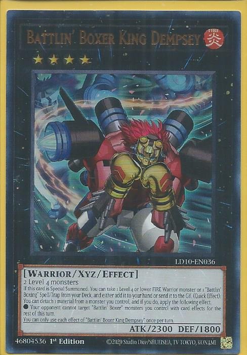 LD10-EN036 Battlin’ Boxer King Dempsey – Ultra Rare