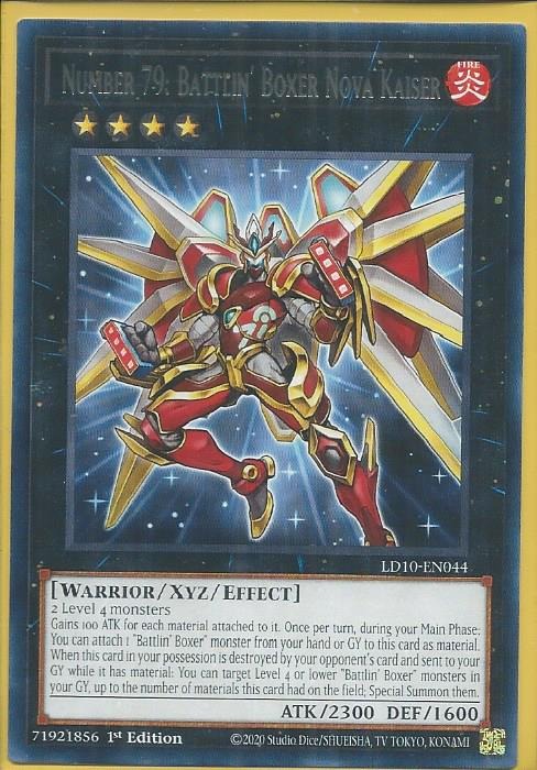 LD10-EN044 Number 79 Battlin’ Boxer Nova Kaiser – Rare