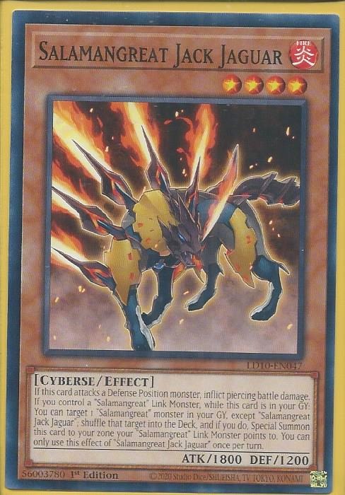 LD10-EN047 Salamangreat Jack Jaguar – Common