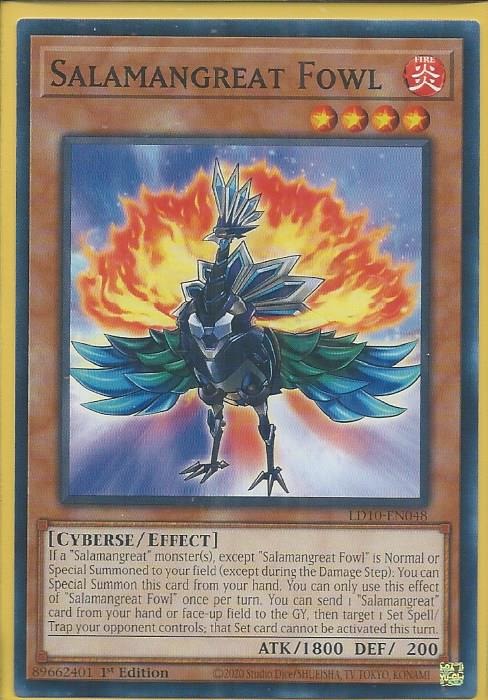 LD10-EN048 Salamangreat Fowl – Common