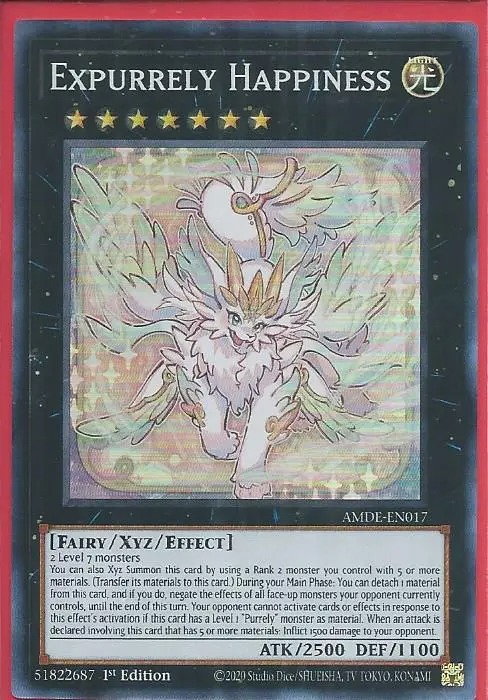 kaka AMDE-EN017 Expurrely Happiness - Super Rare 1st Edition